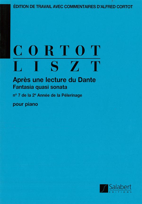 Après une lecture du Dante, Fantasia quasi sonata